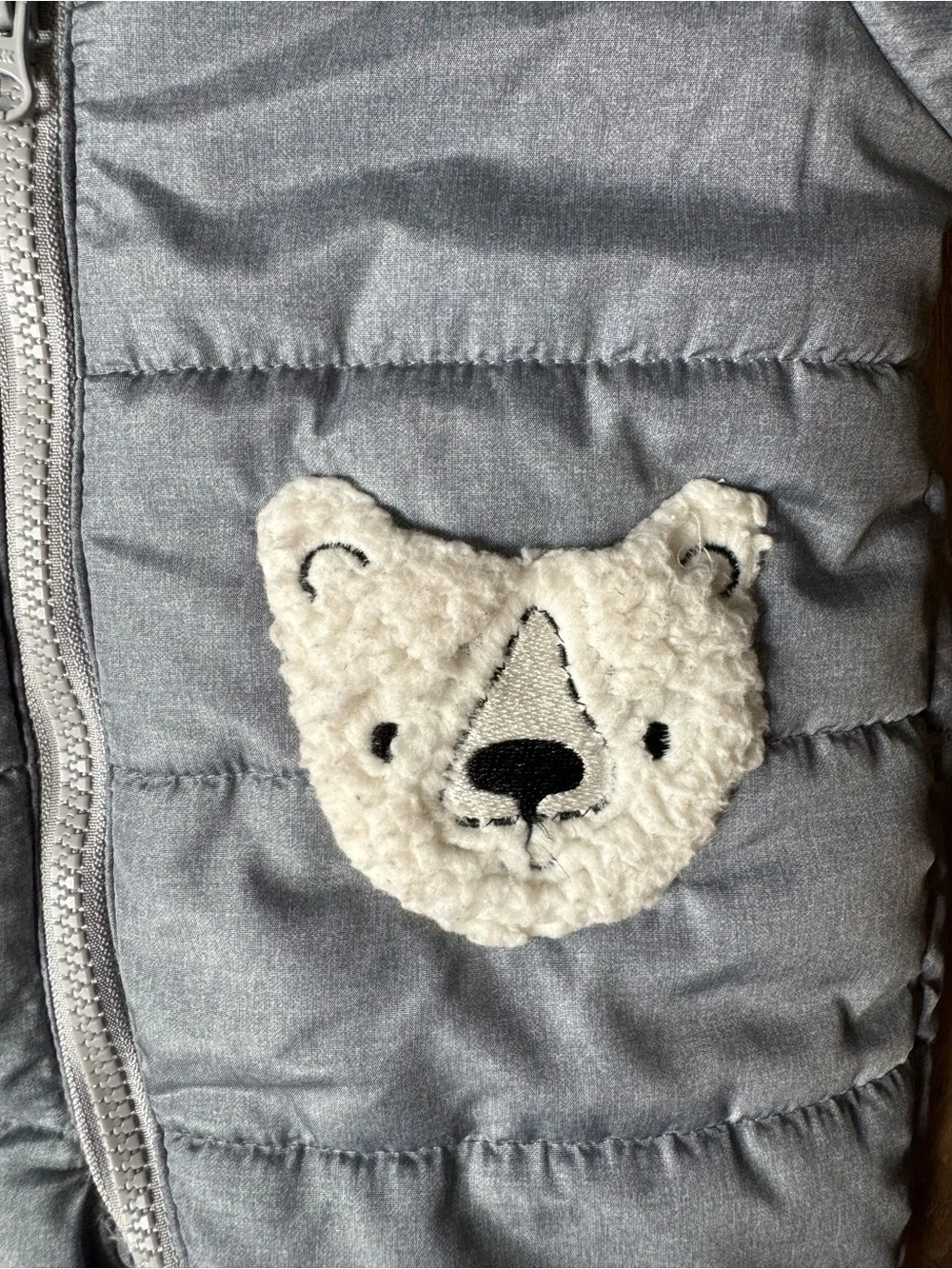Carters quilted gray